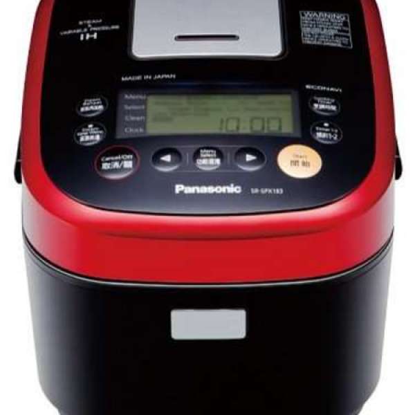 未开封樂聲牌 Panasonic SR-SPX183 磁應IH壓力1.8 公升黃金陶鑽鍋電飯煲