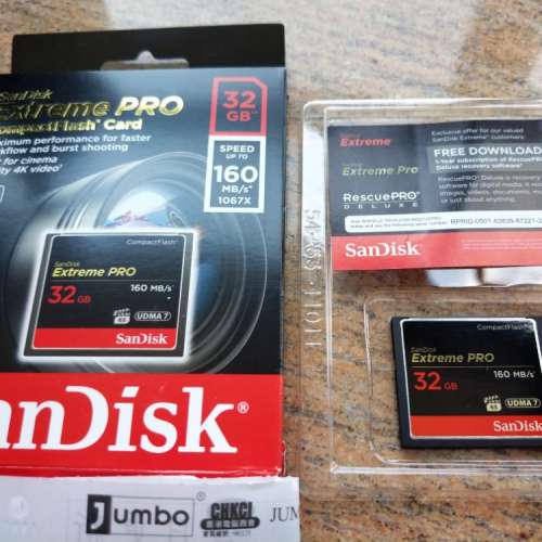 ScanDisk Extreme PRO CF compact flash 32GB  160MB/s