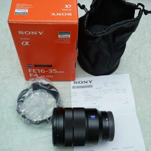 Sony Zeiss SEL1635Z FE 16-35mm F4 ZA