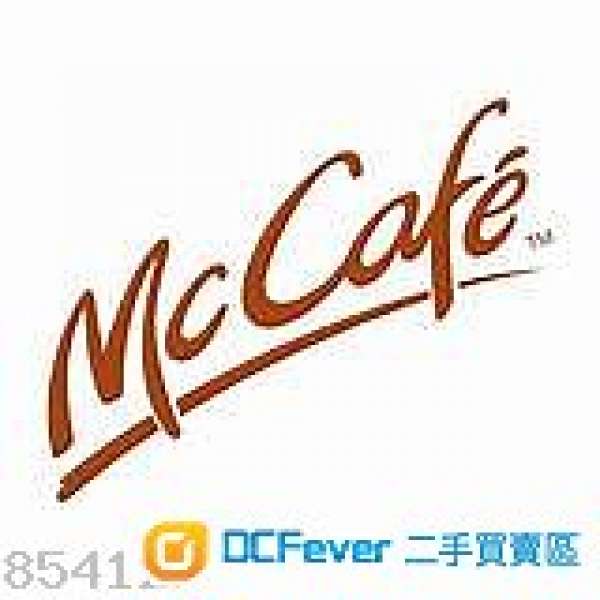 McDonald's McCafe 意大利中杯裝泡沫咖啡 換領券多張至31/12/2019