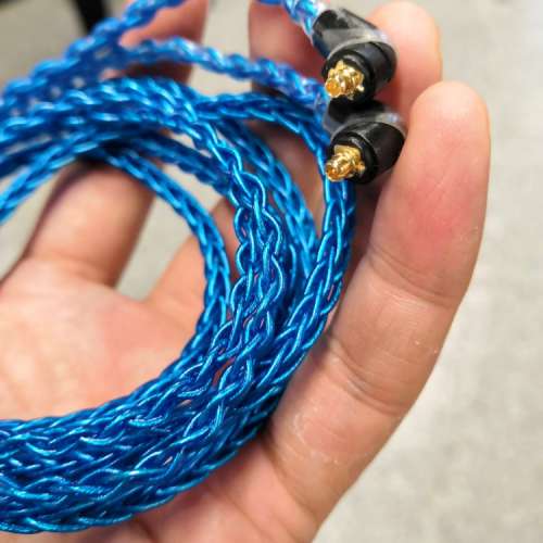 特價新品7N單晶銅鍍銀耳機線升級線 fiio ibasso Shure SENNHEISER fender campfire...