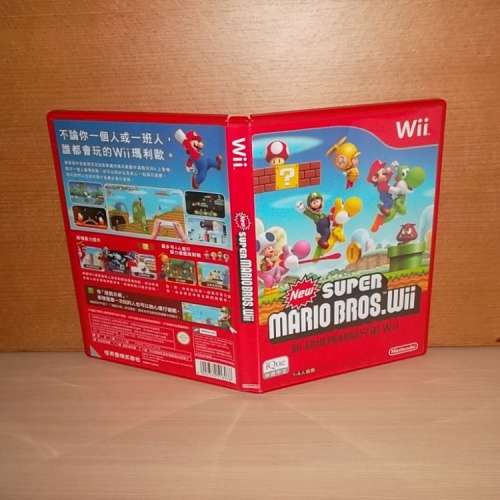 ★★★【 Wii 孖寶兄弟 New SUPER MARIO BROS 】原裝中文版 任天堂 Nintendo Wii G...