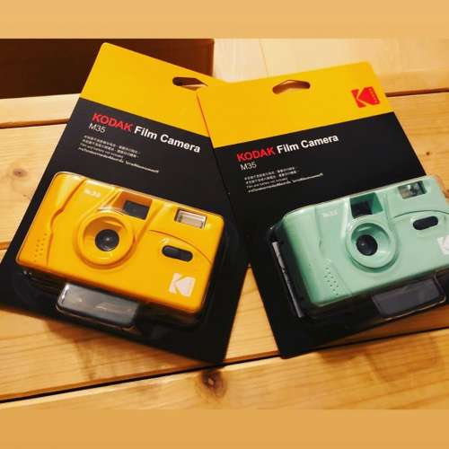 新產品kodak M35菲林相機 可以重複使用