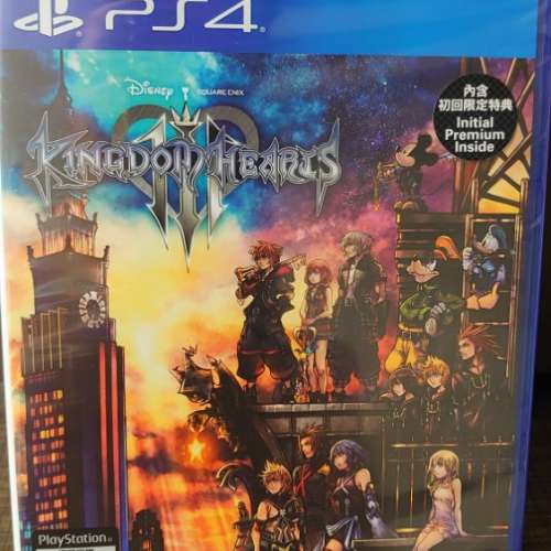 PS4 Kingdom Heart III 全新 初回 中文版