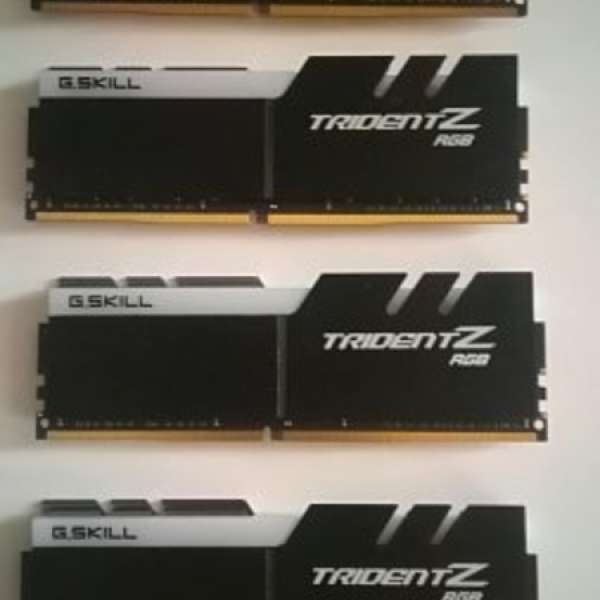 Gskill tridentZ RGB ddr4 3600mhz 16gb x 4 = 64GB