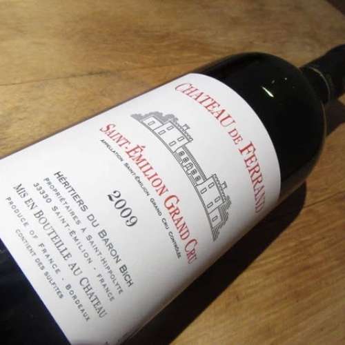 Chateau de Ferrand 2009, Saint-Emillion Grand cru Red / RED Wine / 紅酒