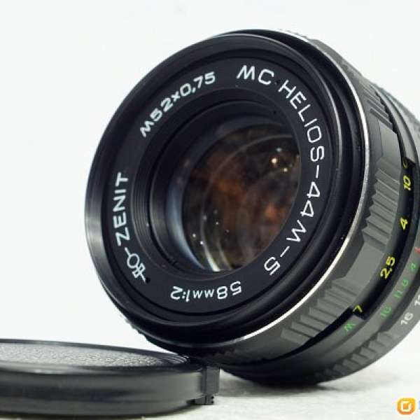 罕見5代八羽怪 Helios 44M-5 MC 58mm f2 (近乎全新, 收藏級)