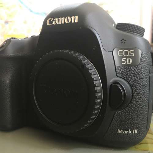 Canon EOS 5D Mark III 3, 3電池(2原廠, 1副廠), 原廠充電器,有單有盒