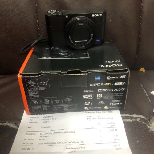 新淨全套有盒 行貨有保用 Sony Rx100 VA 五代