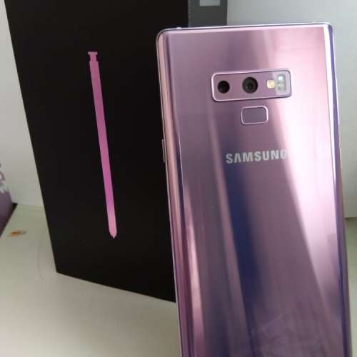 Samsung Note 9 128GB 九成新，原裝行貨，紫色