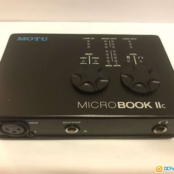 Motu microbook IIc 24bit/ 96kHz usb audio / recording interface (USA)