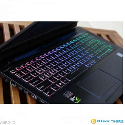 (二手) MACHENIKE T58 15.6“ i7-7700H GTX 1050 4G Gaming Laptop