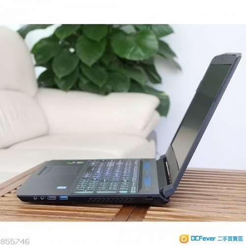 (二手) MACHENIKE T58 15.6“ i7-7700H GTX 1050 4G Gaming Laptop