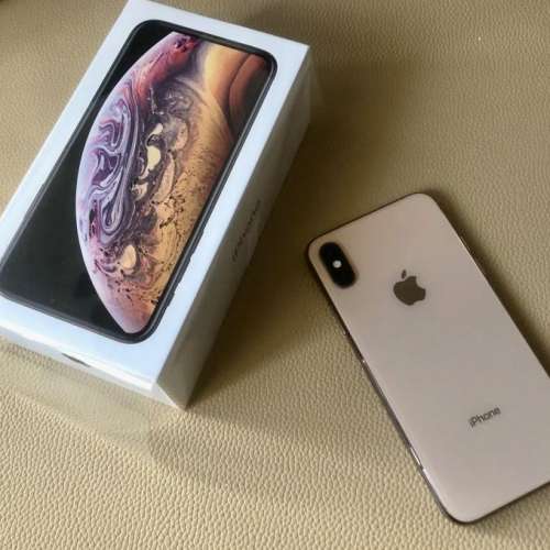 iPhone XS 256gb 金色 過9成新