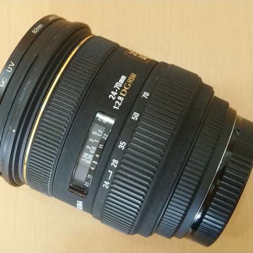 Sigma 24-70mm F2.8 EX DG HSM (For Canon)