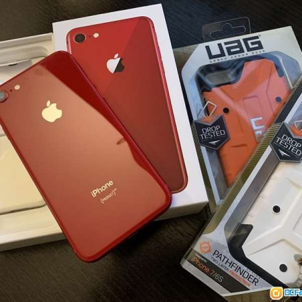 iPhone 8 ( Red Product ) 256Gb 95% New with Full Packing