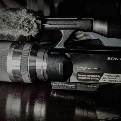 Sony VG10 連E 18-200 毫米 F3.5-6.3 OSS 變焦鏡頭
