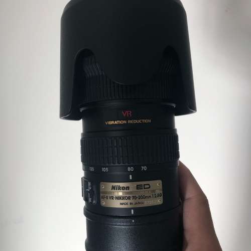 Nikon NIKKOR AFS VR 70-200mm 1：2.8G