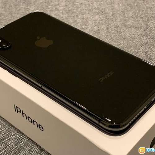 99％新無花 iPhone X 256GB 黒色 全新配件 全套齊