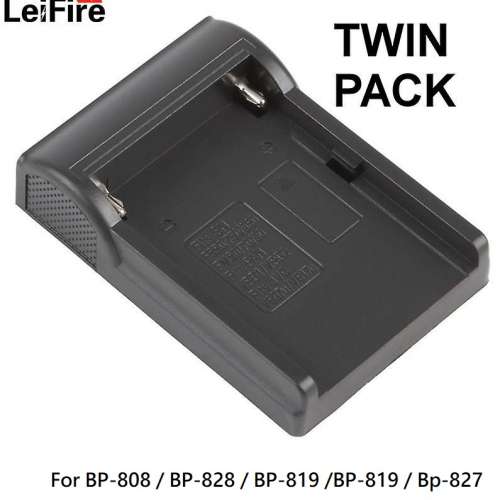 Leifire 2 PCS BP-808 / BP-828 / BP-819 /BP-819 / Bp-827 Battery Plate 可更換電...