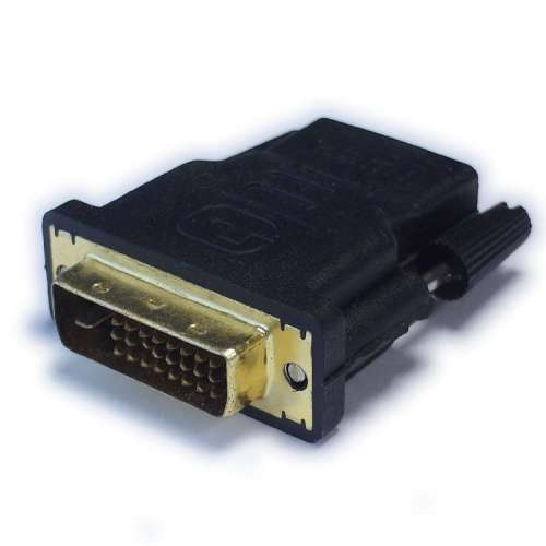 DVI to HDMI 轉換器 adapter 適用於缺HDMI的電腦顯示屏 for computer monitor