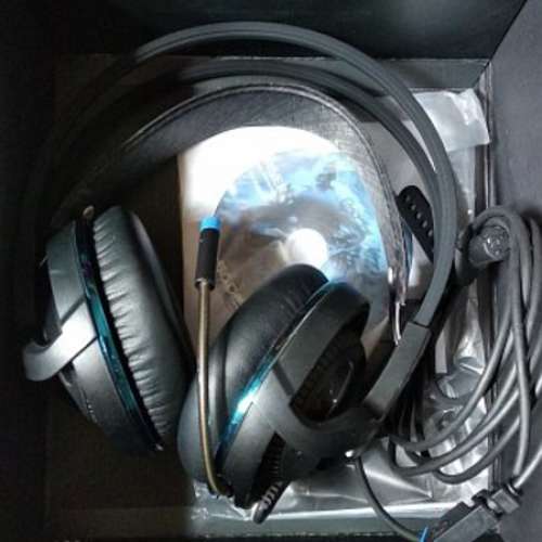 遊戲耳機SADES DIABLO GAMING HEADSET(RGB遊戲耳機)