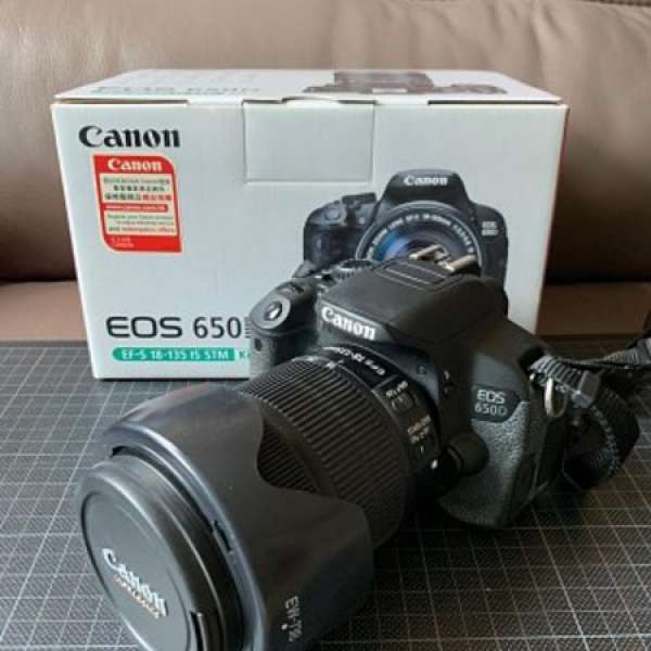 Canon EOS 650D 連 EF-S 18-135mm f/3.5-5.6 IS STM