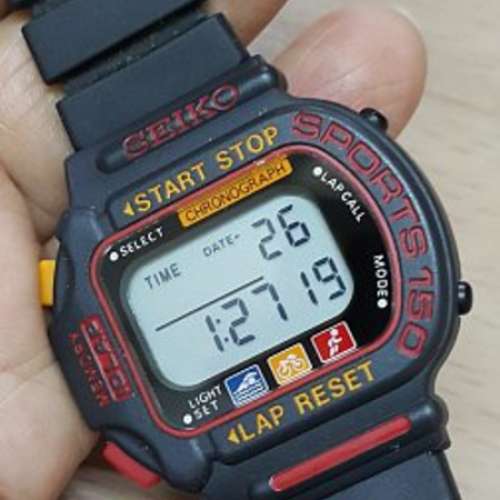 極罕 全新 80年代 SEIKO 精工 S600-5010 運動 跳字 手錶,只售HK$1000(不議價,請看貨...