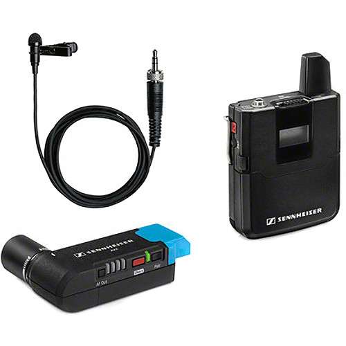 Sennheiser AVX-ME2 SET Digital Camera-Mount Wireless Omni Lavalier Micro