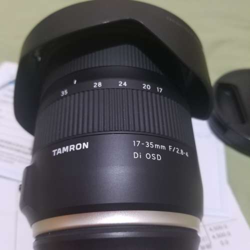 TAMRON 17-35MM F/2.8-4 Di OSD Canon