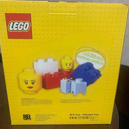 Lego Storage Head L（波蘭製造）。