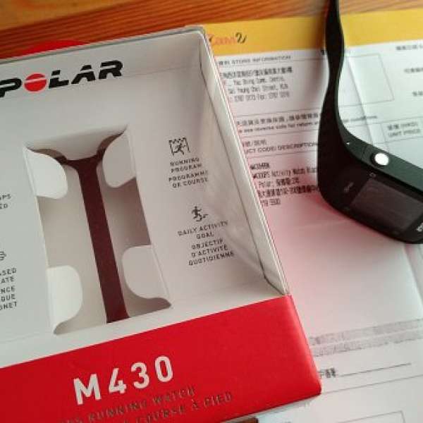 99.9%新 行貨 有保 2020年12月  polar m430, (not garmin)