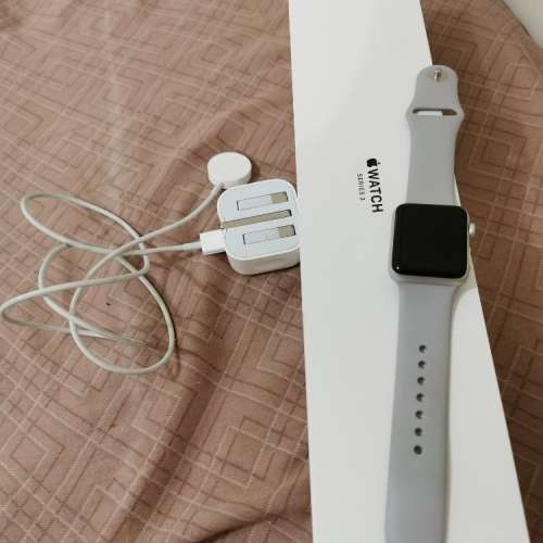 Apple Watch Series 3 38mm 日本版 仲有一個月apple care+ 香港全球保 99%冇花齊單齊...