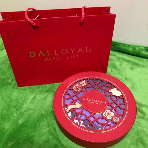 Dalloyau 月餅 現貨 迷你奶皇月餅4個 法式糕點品牌 Dalloyau PARIS MOON 月餅