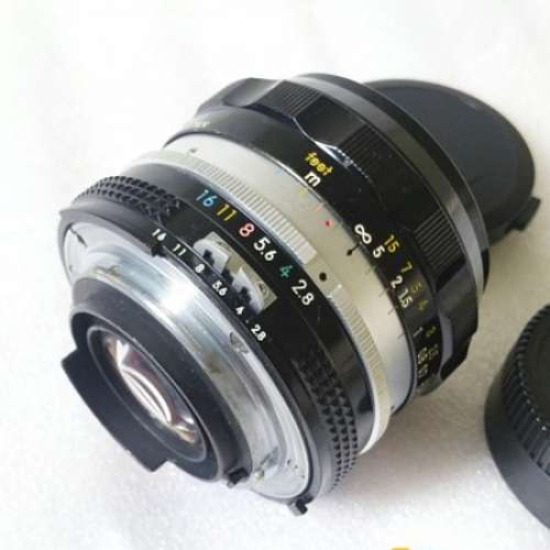 Nikon 24mm f/2.4 n.c 原廠改ai 所有nikon機合用