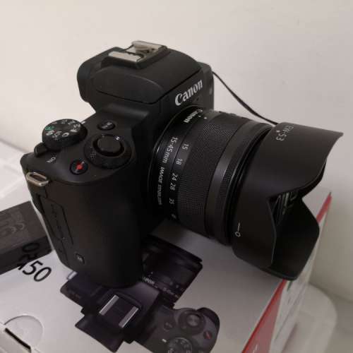 Canon M50 Kit set （行貨9成新）