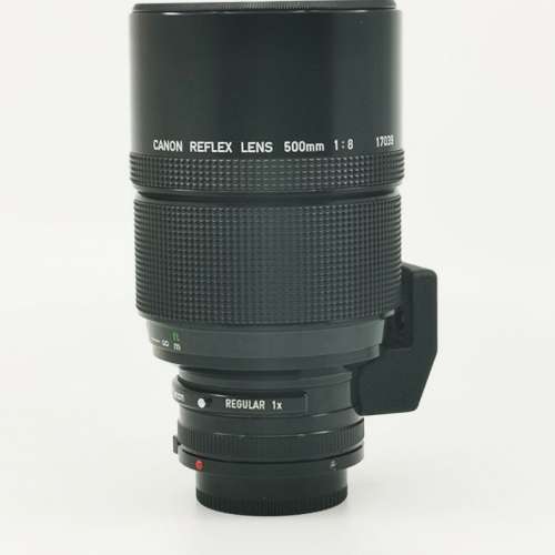 Canon 500mm f/8 Reflex lens nFD 反射鏡 (波波鏡)