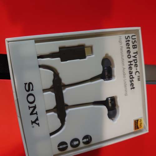 Sony USB Type-C 立體聲耳機STH50C - 二手或全新Earphones, 影音產品