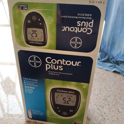 Contour Plus Blood Glucose Monitor 拜安進血糖儀 血糖機