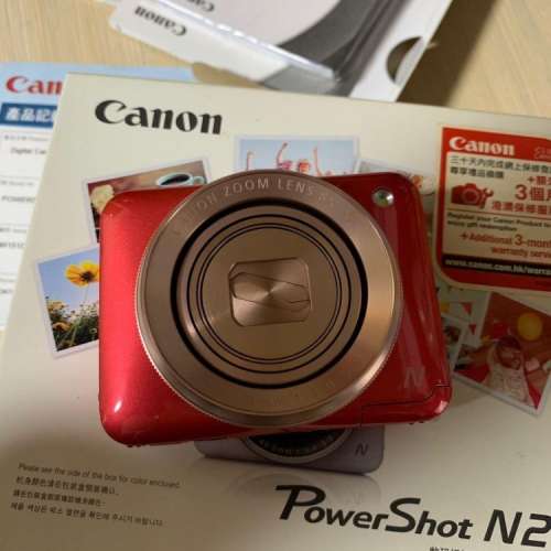 Canon PowerShot N2 自拍相機 粉色
