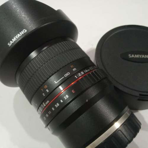 SAMYANG 14MM f/2.8 Sony=HKD1500