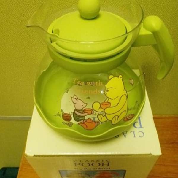 Winnie the pooh 玻璃茶壺