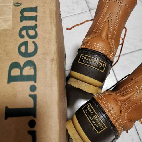 Women's L.L.Bean Boots, 8"  90%new 可以當水鞋著防水