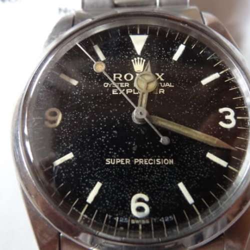 Rolex Explorer 5500 gilt dial