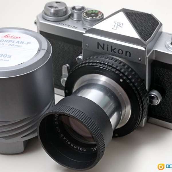 Leica Leitz Colorplan CF 90mm  2.5(改Nikon)銳利，散景層次豐富，映女膚色通透 C...