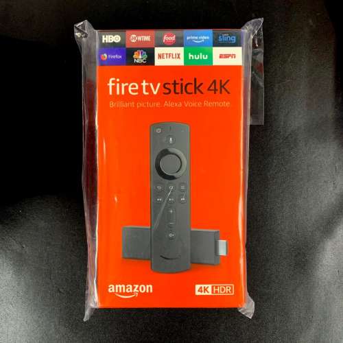 全新未開封 (現貨) Amazon Fire TV Stick 4K with Alexa (支援 android + iphone)