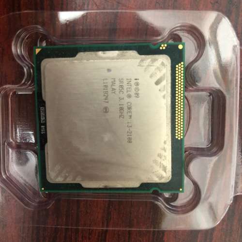 二手 INTEL CORE I3-2100 3,1GHZ LGA1155 CPU