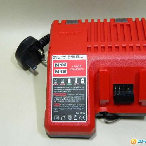 Milwaukee 18V 電動工具鋰電池 4Ah 有電量顯示 代用