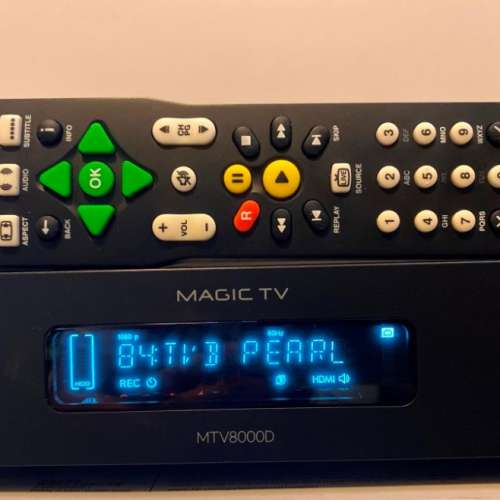 Magic tv 8000d / 3tb harddisk