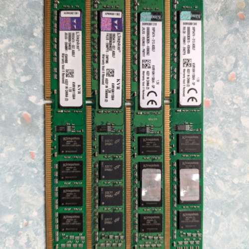 平賣Kingston DDR3-1600 Ram 16G (4x4GB) 記憶體 Memory